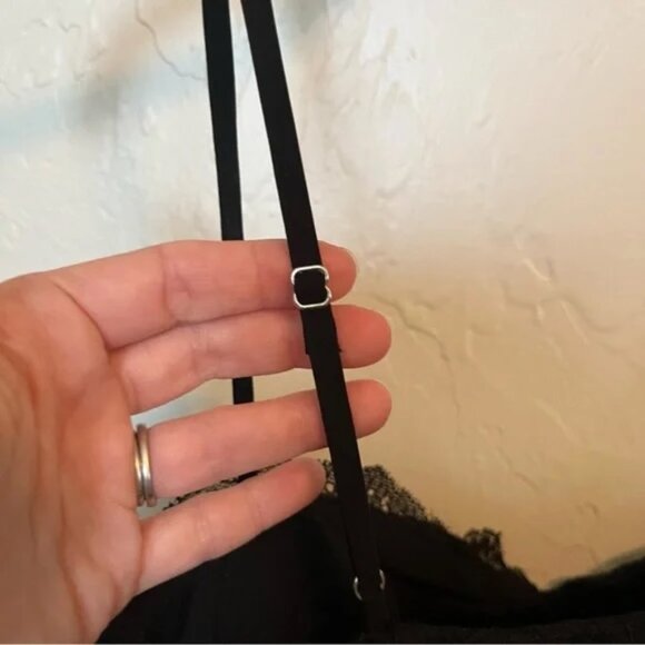 CAMI NYC Women's Darlene Lace Corset Cami Tank Top IN Black Sz L - Picture 5 of 13